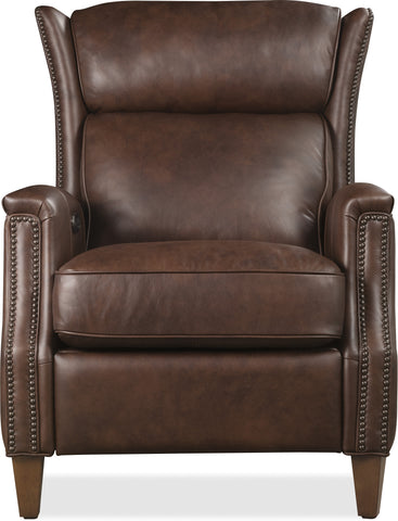 Hooker Furniture Living Room Lansing Power Recliner with Power Headrest