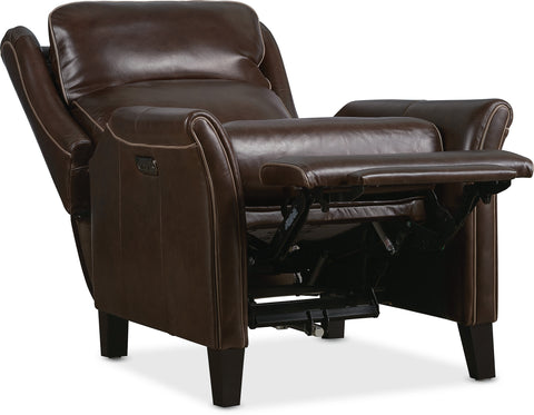 Hooker Furniture Living Room Henley Power Recliner with Power Headrest