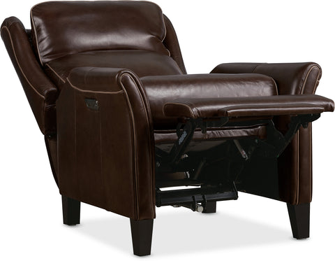 Hooker Furniture Living Room Henley Power Recliner with Power Headrest