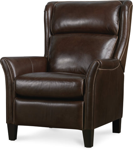 Hooker Furniture Living Room Henley Power Recliner with Power Headrest