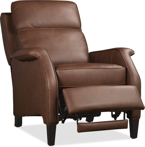 Hooker Furniture Living Room Wrenn Power Recliner with Power Headrest