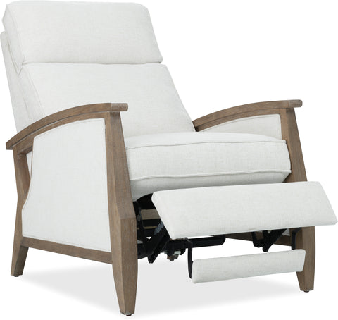 Hooker Furniture Living Room Ward Power Recliner with Power Headrest