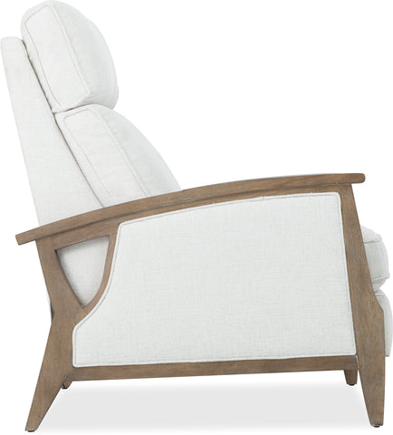 Hooker Furniture Living Room Ward Power Recliner with Power Headrest
