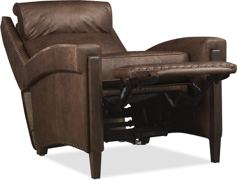 Hooker Furniture Living Room Whitton Power Recliner with Power Headrest