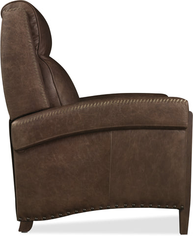 Hooker Furniture Living Room Whitton Power Recliner with Power Headrest