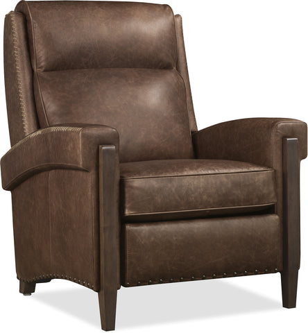 Hooker Furniture Living Room Whitton Power Recliner with Power Headrest