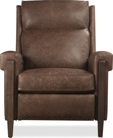Hooker Furniture Living Room Whitton Power Recliner with Power Headrest