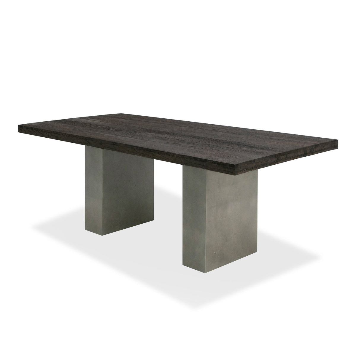 Modrest Renzo Modern Oak & Concrete 79" Dining Table Model VGGRRENZO-79