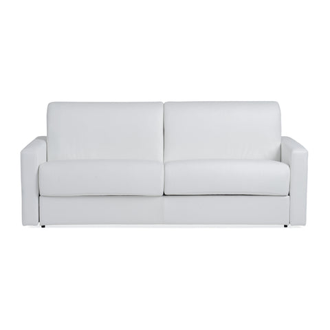 Lamod Italia Revers Italian Modern White Leather Queen Sofabed Model VGDTREVERS-160-wHITE