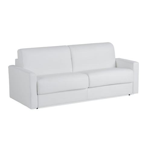 Lamod Italia Revers Italian Modern White Leather Queen Sofabed Model VGDTREVERS-160-wHITE