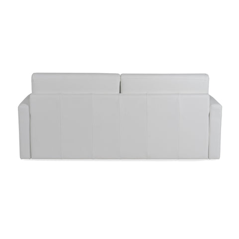 Lamod Italia Revers Italian Modern White Leather Queen Sofabed Model VGDTREVERS-160-wHITE