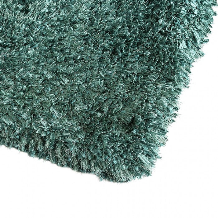 ANNMARIE 5' X 7' TEAL AREA RUG