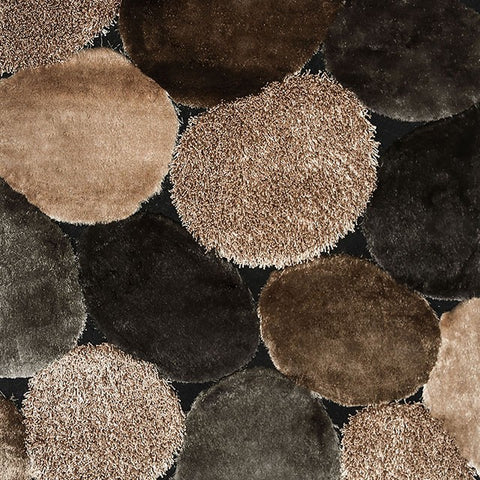 VANCOUVER 5' X 7' GRAY & BEIGE AREA RUG