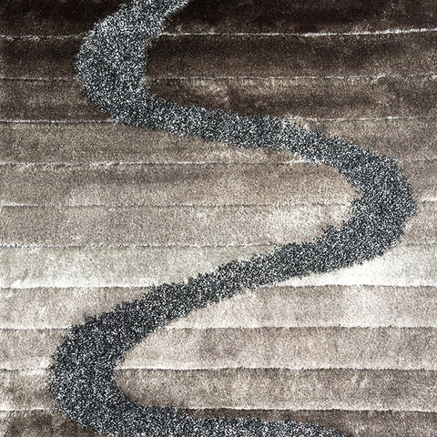 VANCOUVER 5' X 7' GRAY AREA RUG