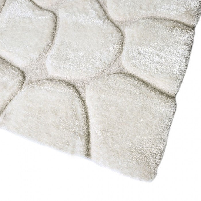 FREDERICTION 5' X 7' IVORY AREA RUG