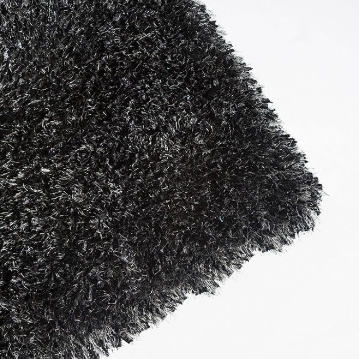 ANNMARIE 5' X 7' BLACK AREA RUG