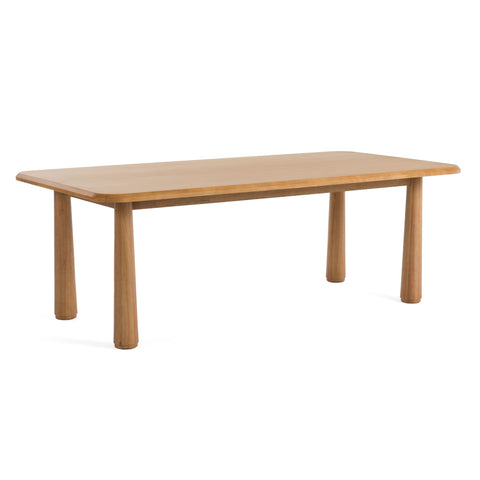 Modrest Rhea Modern 87" Natural Acacia Rectangular Dining Table Model VGWDMAR-DT2.2-NAT