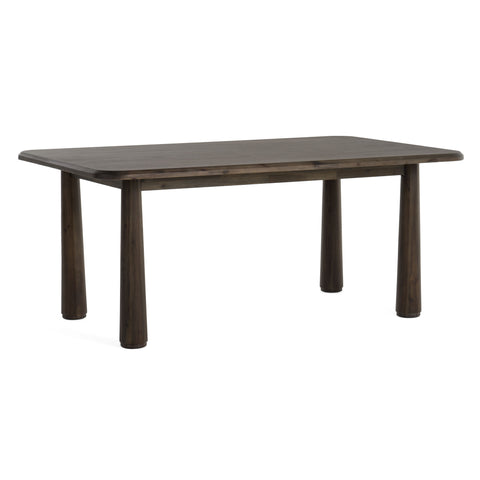 Modrest Rhea Modern 71" Dark Acacia Rectangular Dining Table Model VGWDMAR-DT1.8-DK
