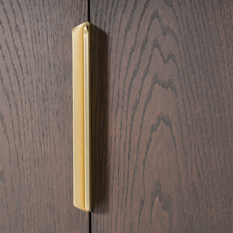 Modrest Richmond Modern Brown Rounded Tall Buffet Model VGME-RICHMOND-BROWN-TB