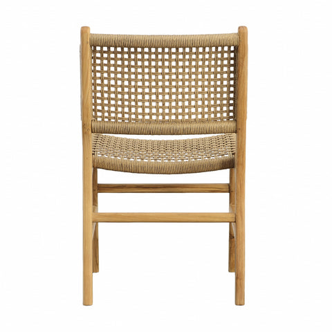 Dallas Natural Finish Outdoor Dining Chair