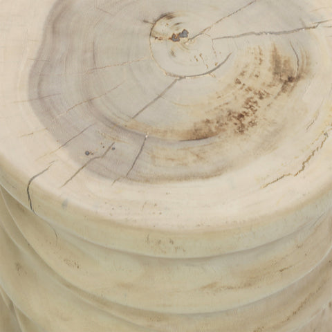 Eve Light Natural Finish Side Table