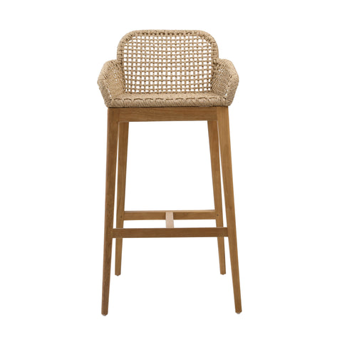 Audra Natural Outdoor Barstool