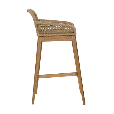Audra Natural Outdoor Barstool
