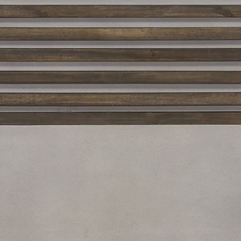 Modrest Delaware Modern Concrete & Acacia Rectangular Coffee Table Model VGLBRIVI-CF120-01