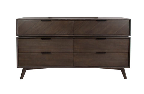Modrest Roger Mid Century Acacia Dresser Model VGWDSTHL-DR6D-SANTI