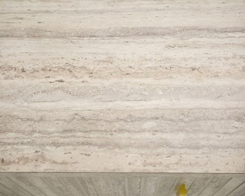 Nova Domus Roma Modern Faux Travertine & Gold File Cabinet Model VGAN-ROMA-FILE