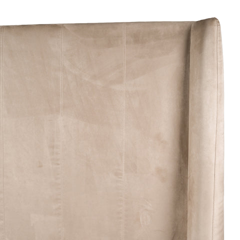 Modrest Roma Modern Taupe Microfiber Upholstered Bed Model VGVCBD2305-TPE