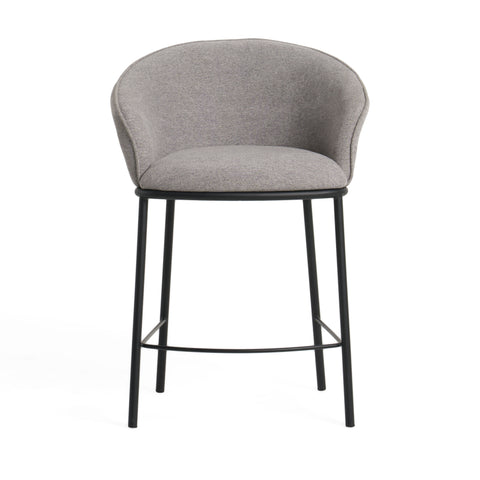 Modrest Rumi Modern Grey Counter Stool Model VGFH-0119175-CG-BS