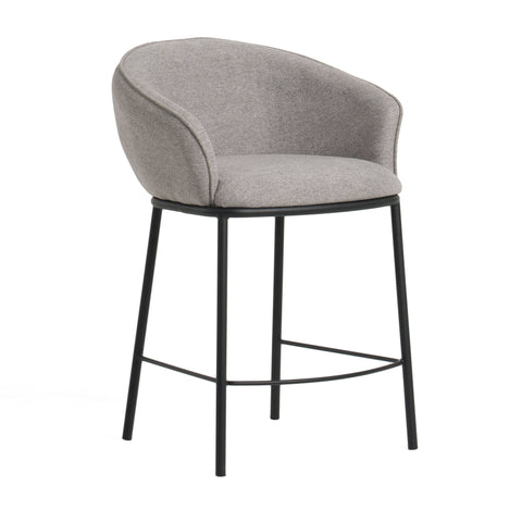 Modrest Rumi Modern Grey Counter Stool Model VGFH-0119175-CG-BS