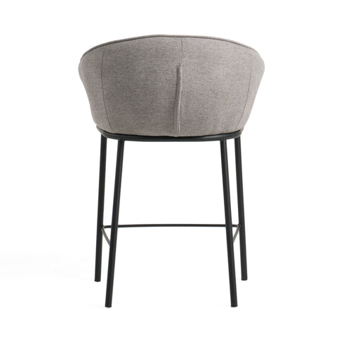 Modrest Rumi Modern Grey Counter Stool Model VGFH-0119175-CG-BS