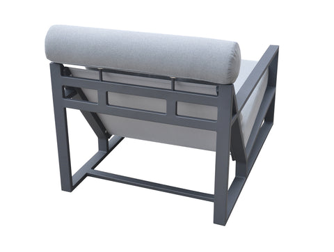 Renava Boardwalk Outdoor Grey Lounge Chair Set Model VGGES0278-GRY