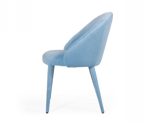 Modrest Sanders Modern Blue Dining Chair By VIG Furniture