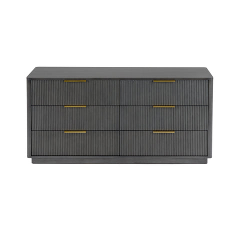 Nova Domus Santa Monica Modern Grey Wash Dresser Model VGMA-BR-144-DRS-GRY