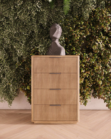 Nova Domus Santa Monica Modern Natural Oak Chest Model VGMABR-144-CHEST