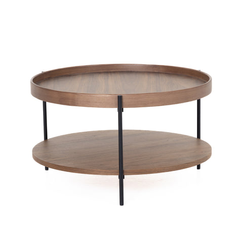 Modrest Savoy Modern Walnut Medium Coffee Table Model VGDW-J5767-WAL