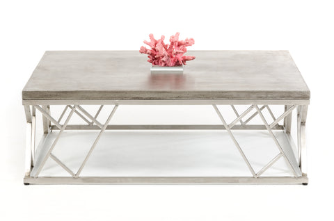 Modrest Scape Modern Concrete Coffee Table Model VGGR630300