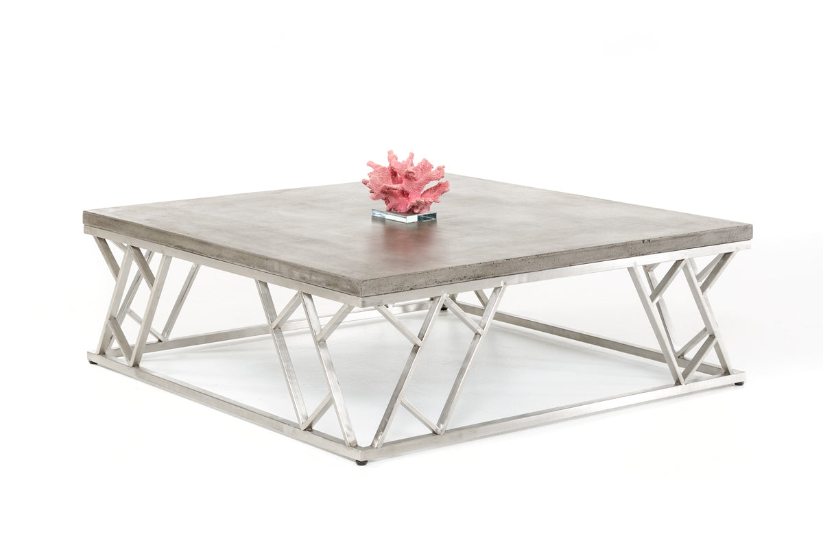 Modrest Scape Modern Concrete Coffee Table Model VGGR630300