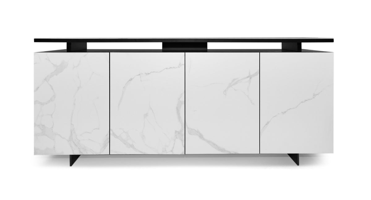 Modrest Schulz Modern Black & White Ceramic Buffet By VIG Furniture