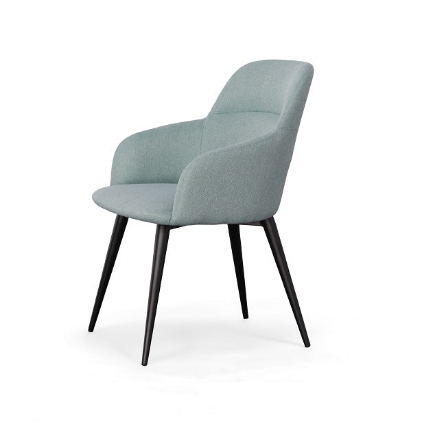 Modrest Scranton Modern Teal & Black Dining Chair Model VGYFDC1074-TEAL-DC