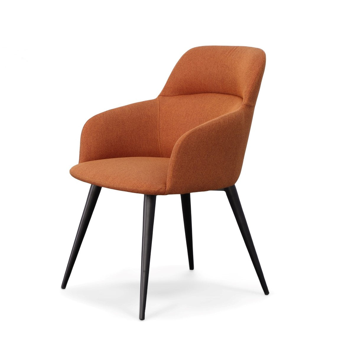 Modrest Scranton Modern Orange & Black Dining Chair By VIG Furniture