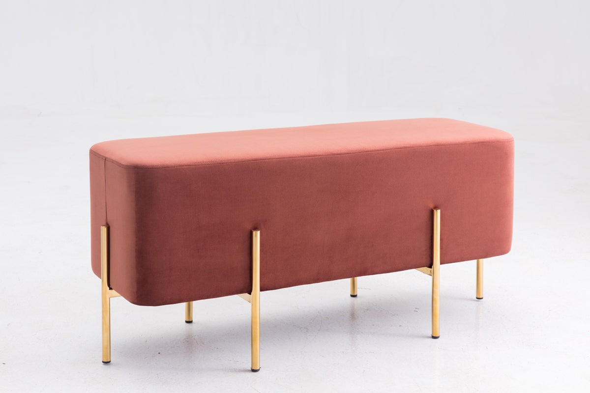 Modrest Ranger Modern Copper Fabric Bench Model VGSFSCS-003-SAL