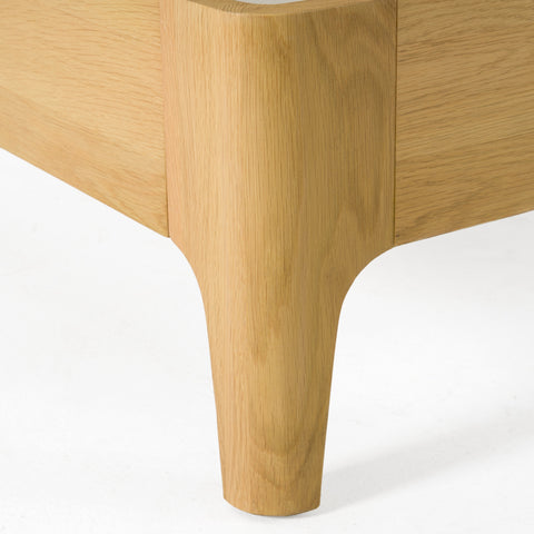 Modrest Seattle Modern Natural Oak Bed Model VGWD-SEA-QBKB-BED