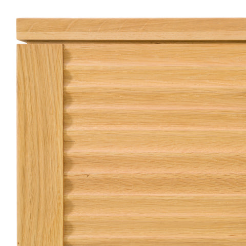 Modrest Seattle Modern Natural Oak Bed Model VGWD-SEA-QBKB-BED