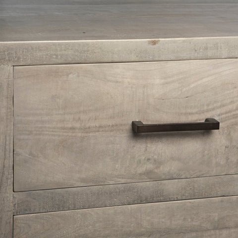 Zion Light Grey Wash Sealed Finish Sideboard