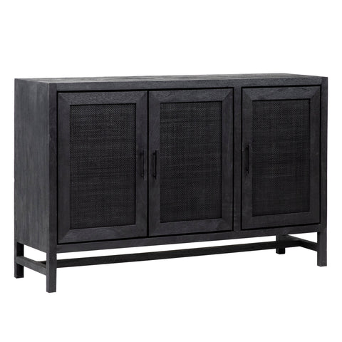 Owen Black Sandblasted Finish Sideboard