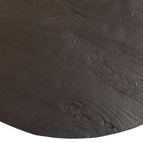 Bernabe Black Sandblasted Finish Coffee Table